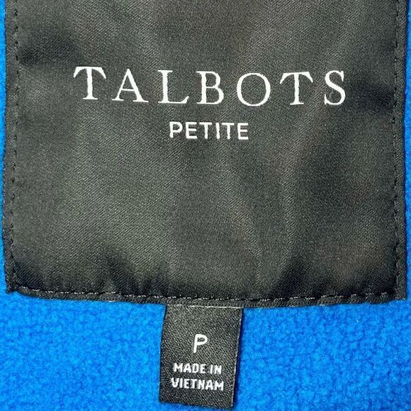 Talbots Diamond Quilted Vest in Royal Blue Women’s SP - Picture 4 of 5
